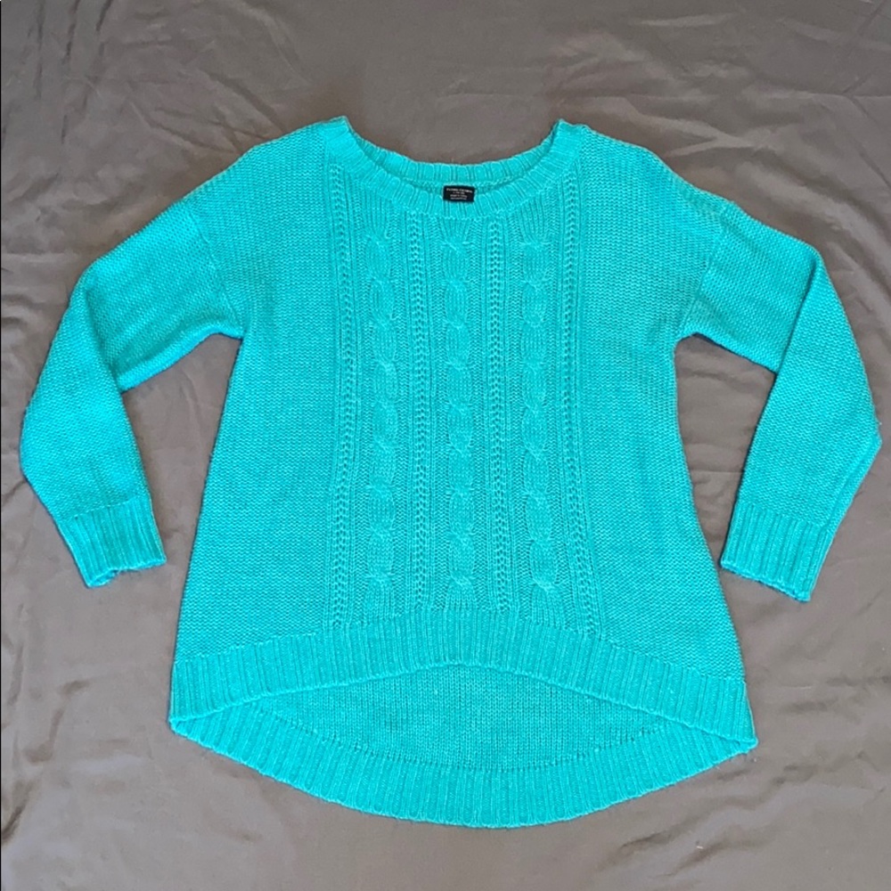 Turquoise sweater